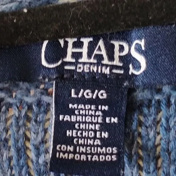 CHAPS SWEATER